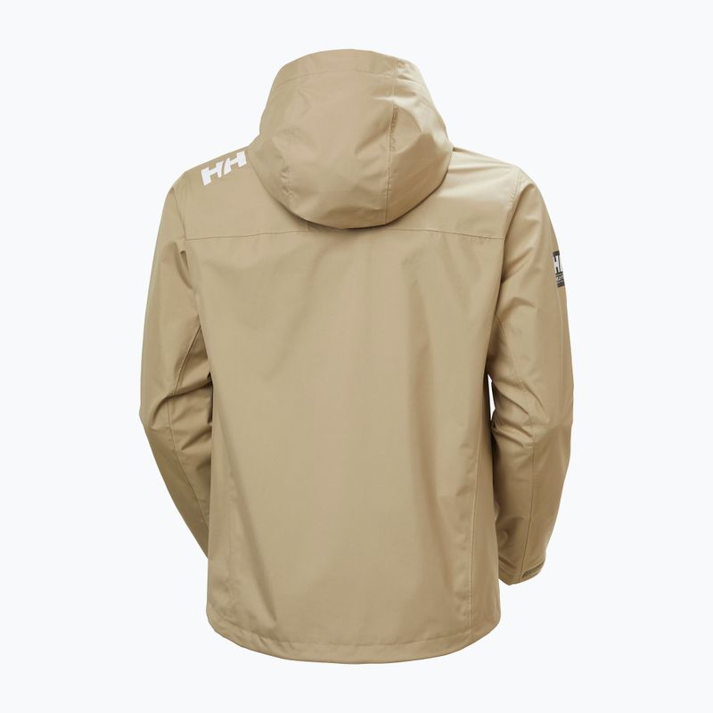 Giacca da vela da uomo Helly Hansen Crew Hooded 2.0 pebble 9
