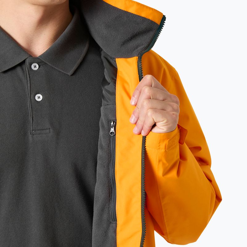 Giacca da vela da uomo Helly Hansen Crew Midlayer 2 ignite orange 3