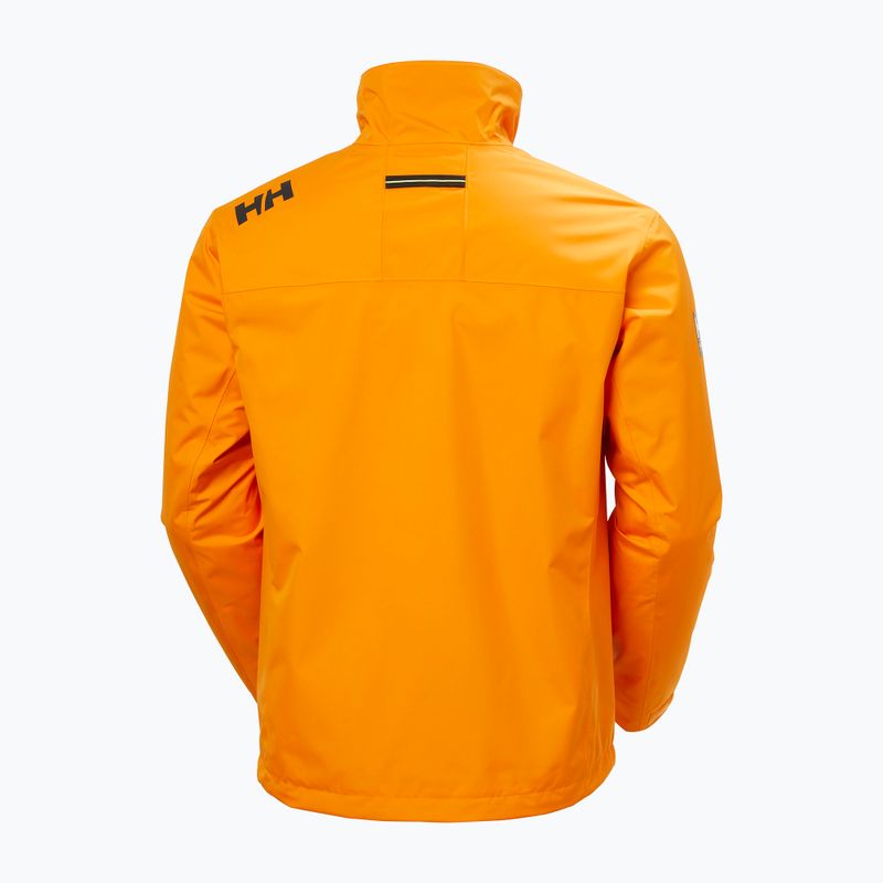 Giacca da vela da uomo Helly Hansen Crew Midlayer 2 ignite orange 8