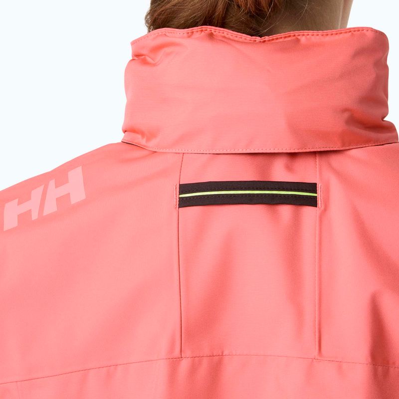 Giacca da vela da donna Helly Hansen Crew Hooded 2.0 sunset pink 4