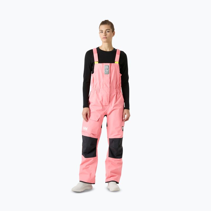 Pantaloni da vela da donna Helly Hansen Pier 4.0 Bib coral almond
