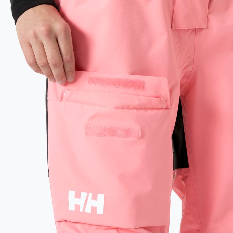 Pantaloni da vela da donna Helly Hansen Pier 4.0 Bib coral almond 4