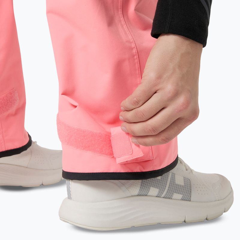 Pantaloni da vela da donna Helly Hansen Pier 4.0 Bib coral almond 5