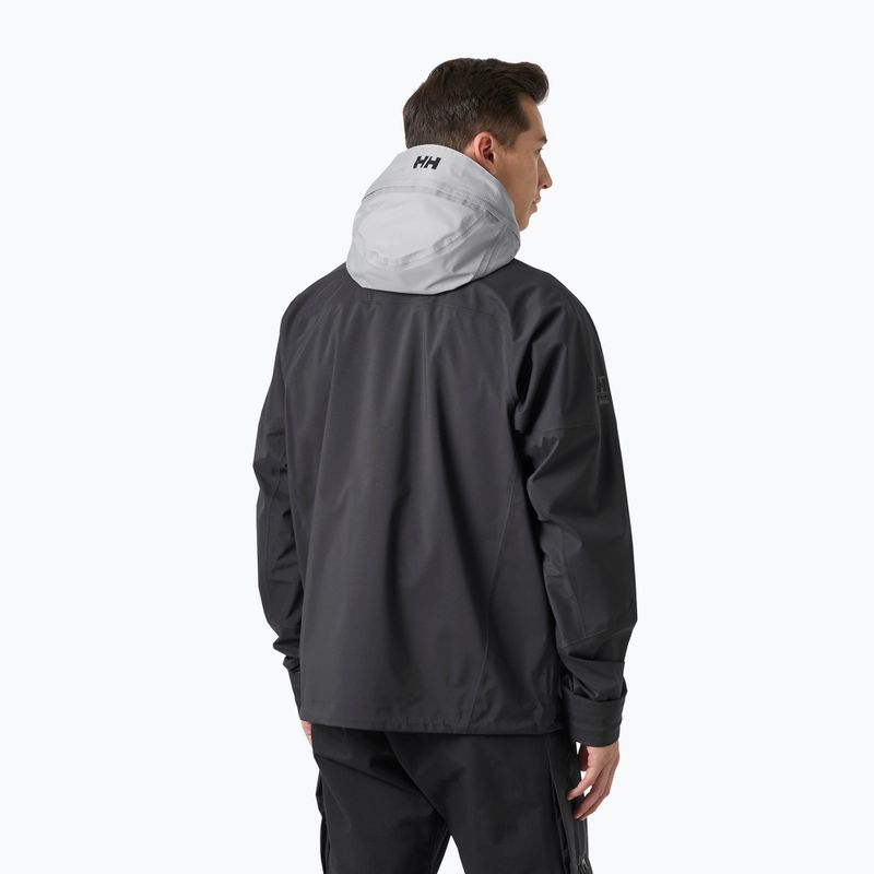 Giacca da vela da uomo Helly Hansen Hp Foil Flyer ebony 2