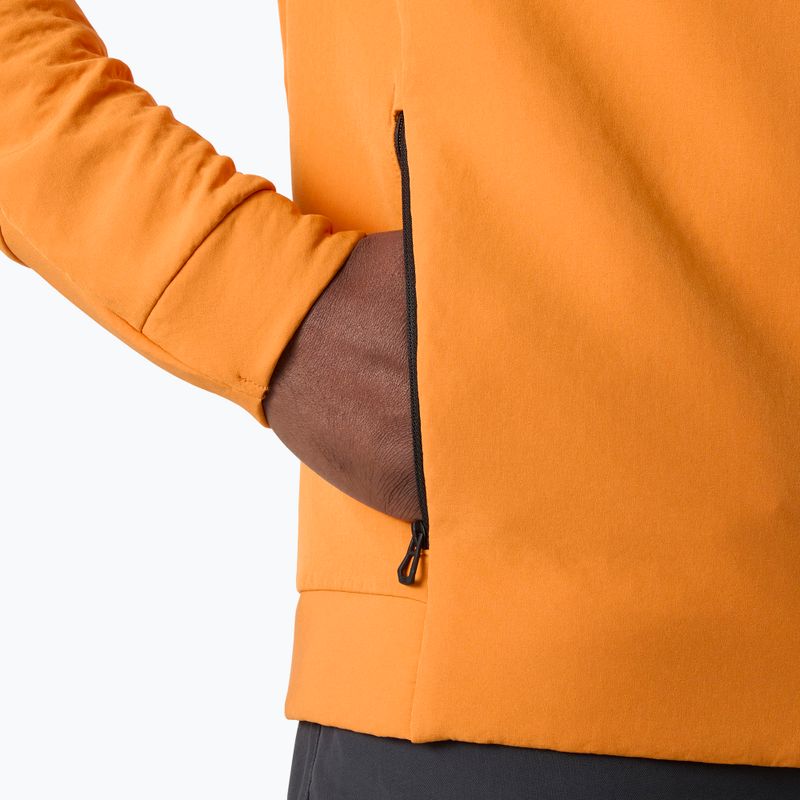 Felpa da vela da uomo Helly Hansen Hp Stormbreaker ignite orange 5