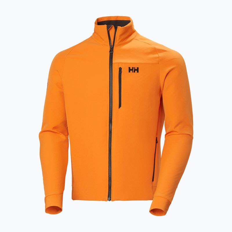 Felpa da vela da uomo Helly Hansen Hp Stormbreaker ignite orange 7