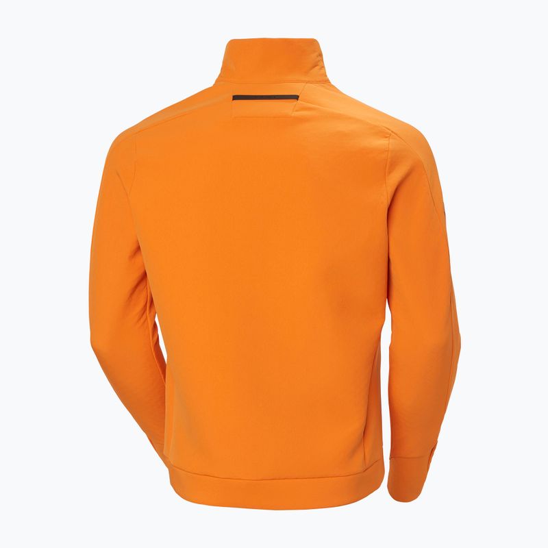 Felpa da vela da uomo Helly Hansen Hp Stormbreaker ignite orange 8