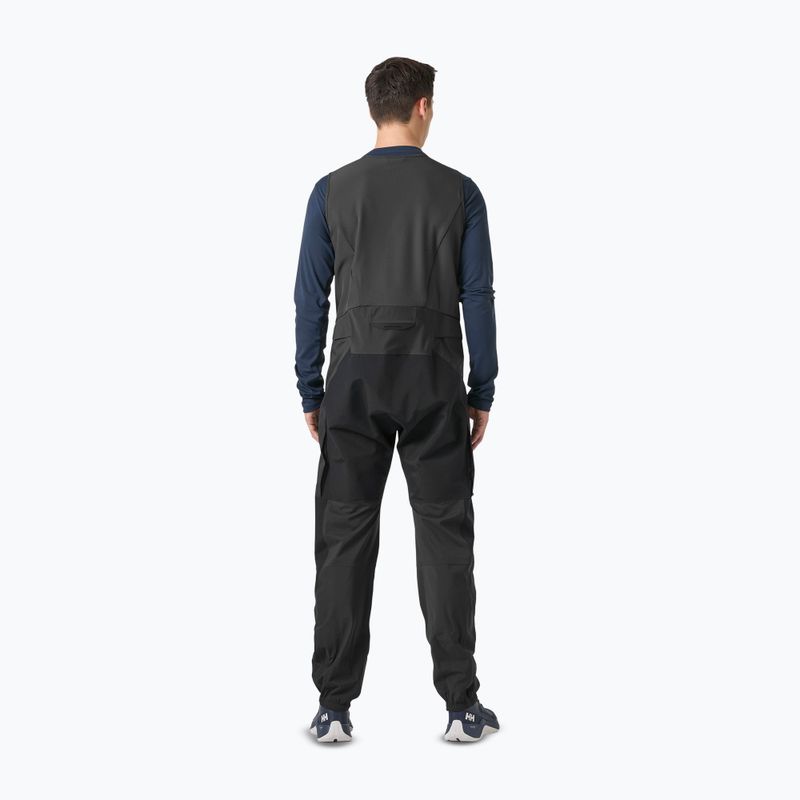 Pantaloni da vela da uomo Helly Hansen Hp Foil Flyer Salopette ebony 2