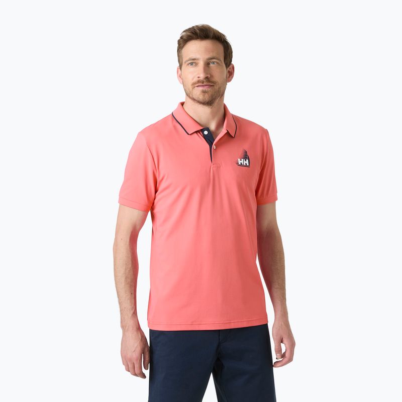 Polo da uomo Helly Hansen Hp Figari Polo sunset pink 3