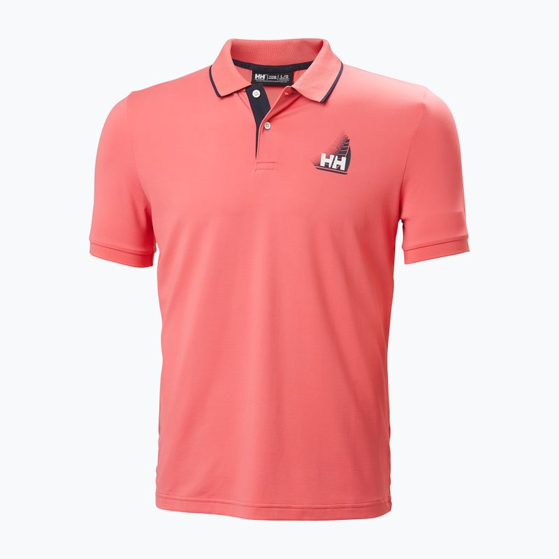 Polo da uomo Helly Hansen Hp Figari Polo sunset pink 5