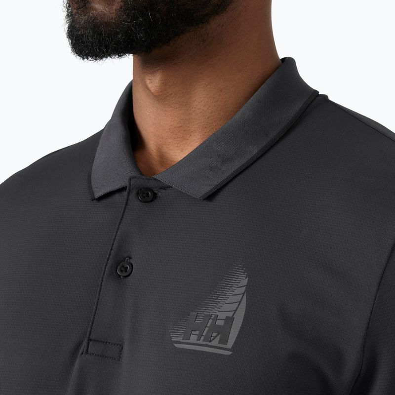 Polo da uomo Helly Hansen Hp Figari Polo ebony 3