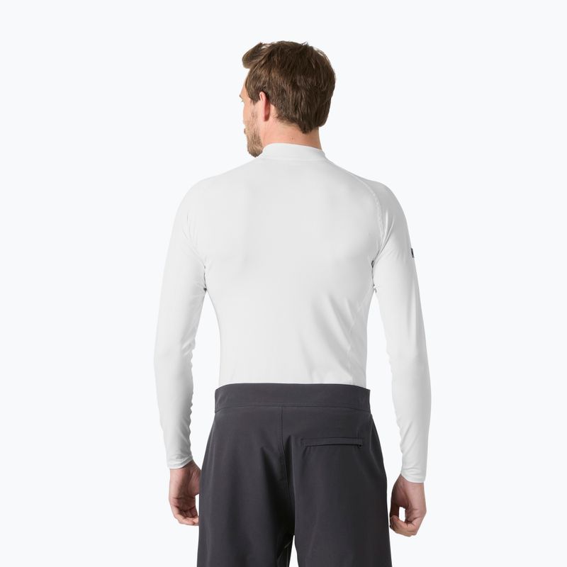 Maglia a maniche lunghe da nuoto uomo Helly Hansen Waterwear Rashguard white 2