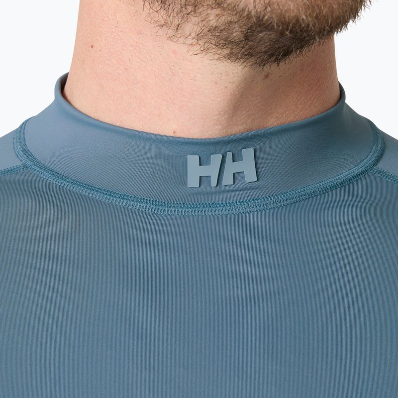Maglia a maniche lunghe da nuoto uomo Helly Hansen Waterwear Rashguard washed navy 3