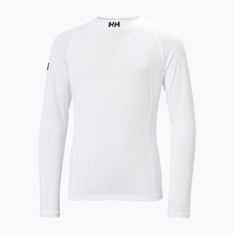 Maglia a maniche lunghe da nuoto per bambini Helly Hansen Waterwear Rashguard Jr white 5