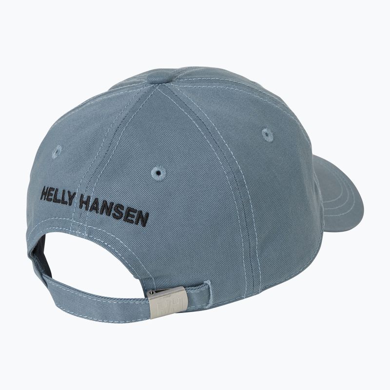 Cappellino con visiera Helly Hansen Logo washed navy 2