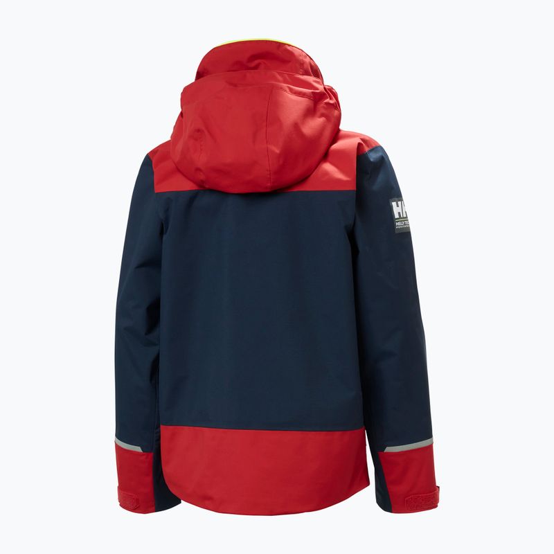 Giacca da vela per bambini Helly Hansen Salt Port 2.0 Jr navy 2