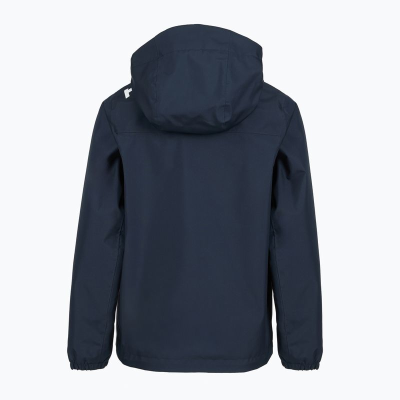 Giacca da vela per bambini Helly Hansen Crew Hooded Jr 41813 navy 2