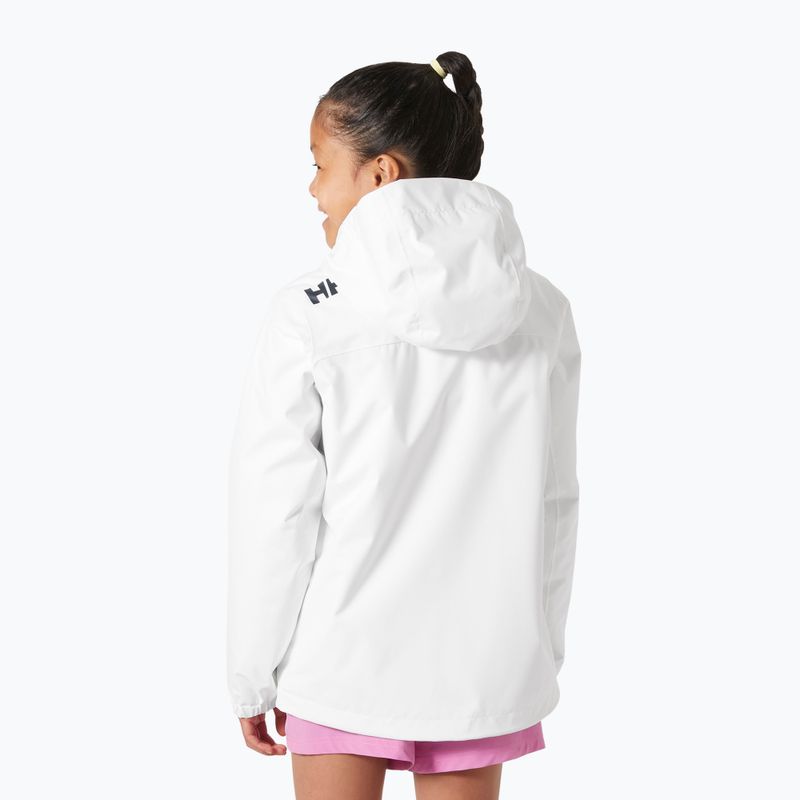 Giacca da vela per bambini Helly Hansen Crew Midlayer 2.0 white 2
