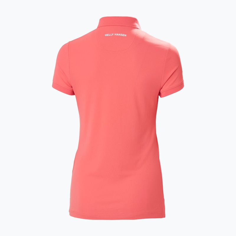 Polo da donna Helly Hansen Crewline Polo sunset pink 7