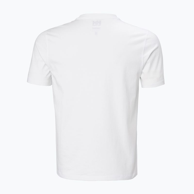 Maglietta da uomo Helly Hansen Hudson white 5
