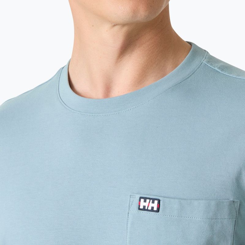Maglietta da uomo Helly Hansen Hudson windy blue 3