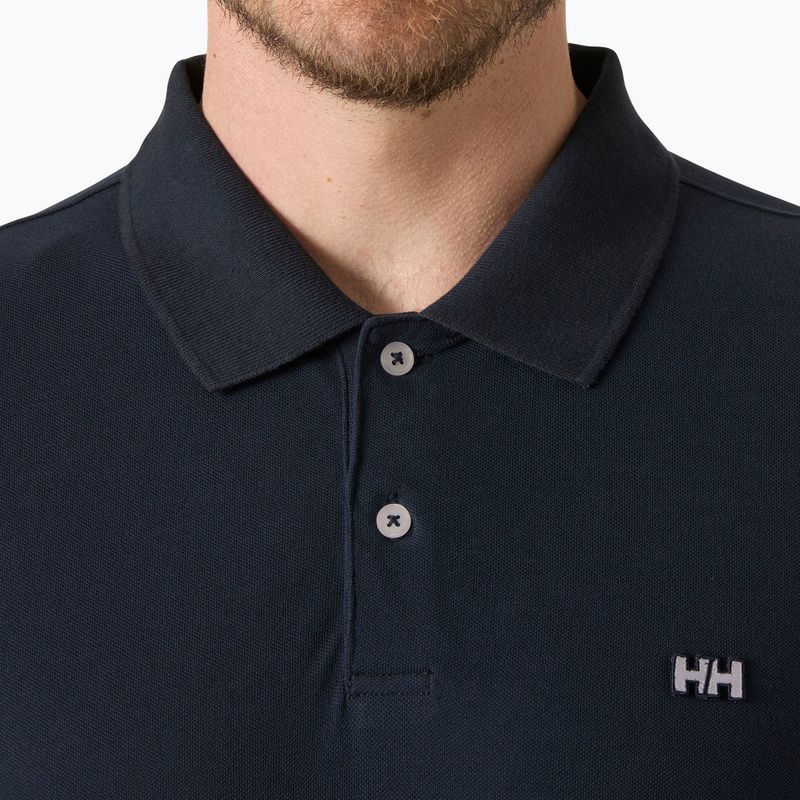 Polo da uomo Helly Hansen Elba Fitted Polo navy 3