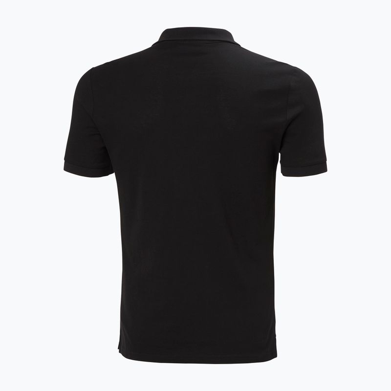 Polo da uomo Helly Hansen Elba Fitted Polo black 6