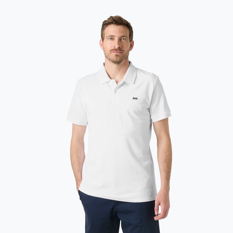 Maglietta da uomo Helly Hansen Hudson Polo white