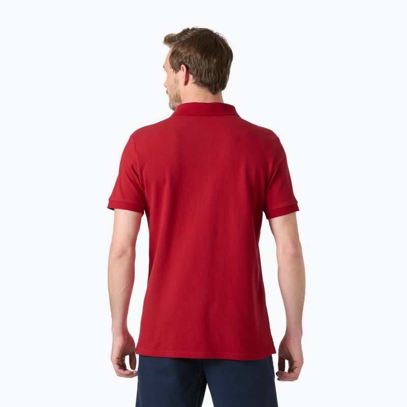 Maglietta da uomo Helly Hansen Hudson Polo red 2