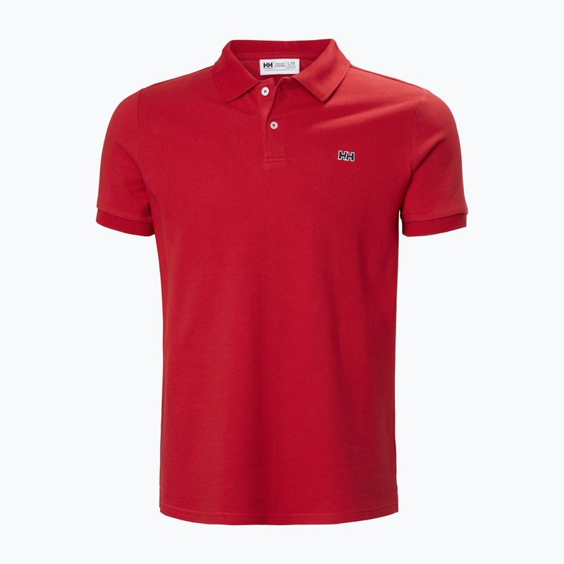 Maglietta da uomo Helly Hansen Hudson Polo red 5