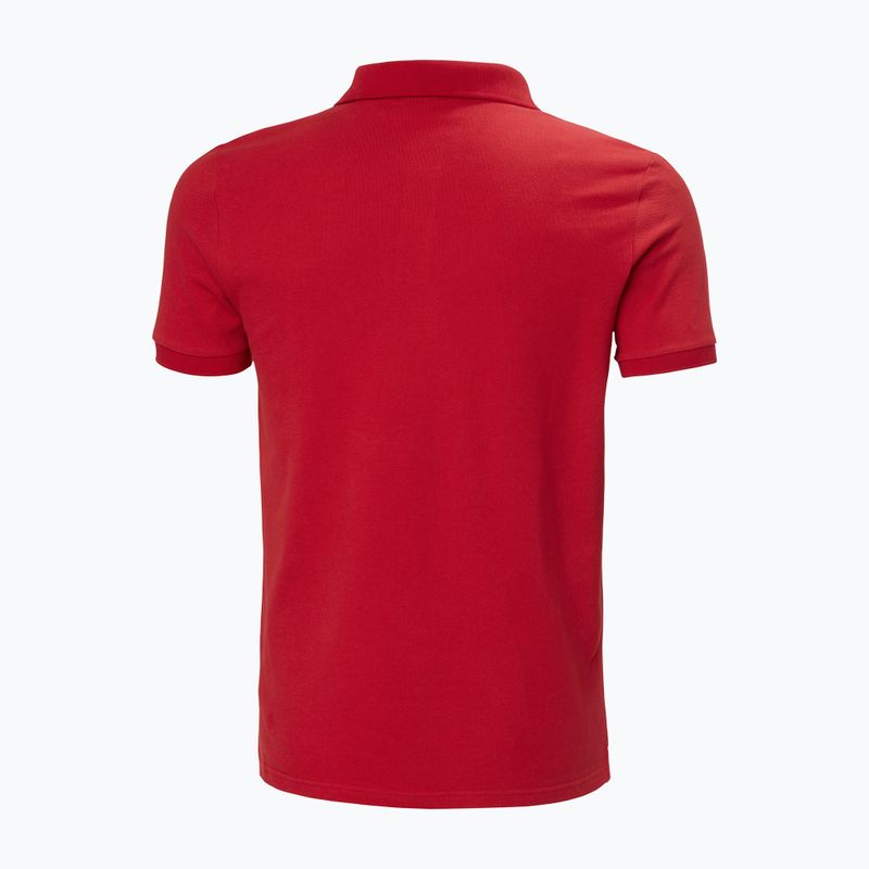 Maglietta da uomo Helly Hansen Hudson Polo red 6