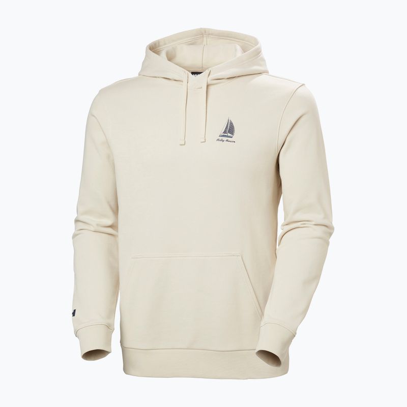 Felpa da uomo Helly Hansen Shoreline Hoodie cream 5