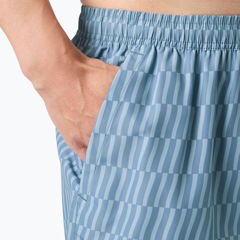 Pantaloncini da vela da uomo Helly Hansen Newport Trunk 4.5" washed navy offset stripe 5