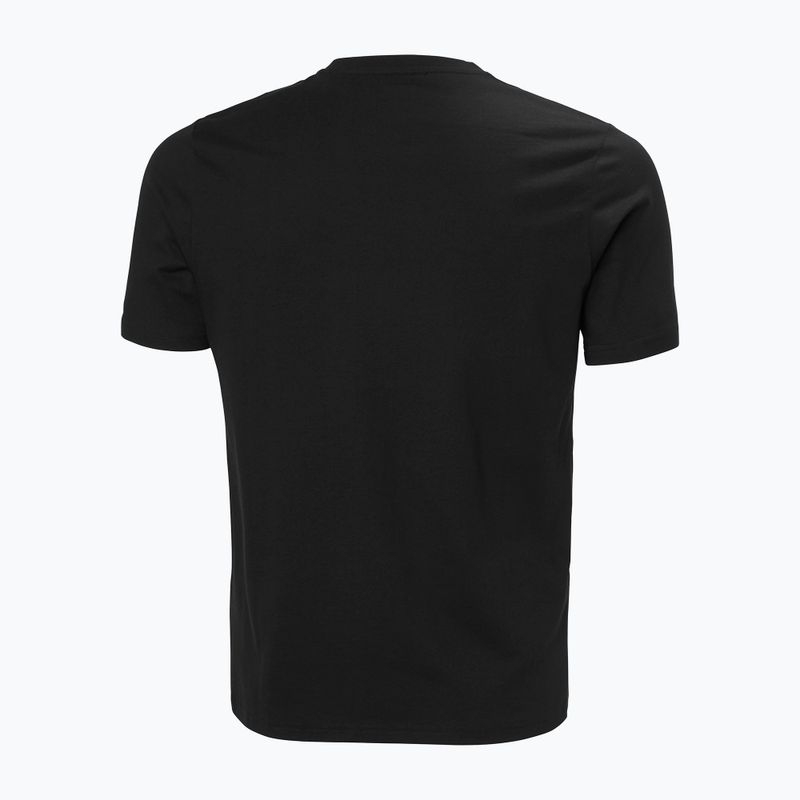 Maglietta da uomo Helly Hansen Core Graphic T 2.0 black 5