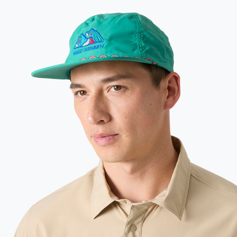 Cappellino con visiera Helly Hansen Awe Summer dark mint 3