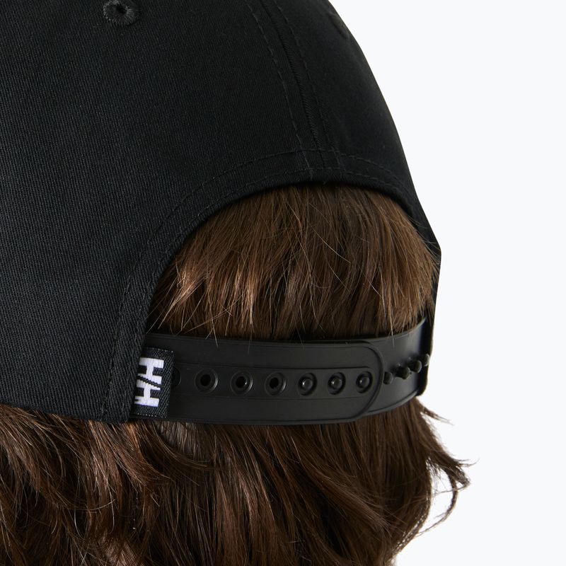 Cappellino con visiera Helly Hansen Brand black 5