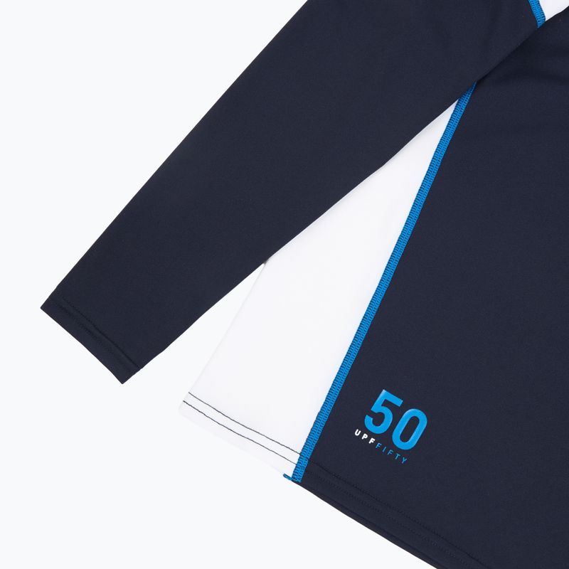 Maglia a maniche lunghe da nuoto uomo Musto Championship Rash Guard navy/white 4