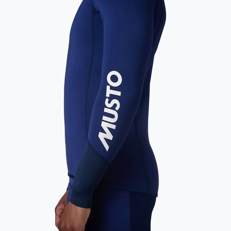 Maglia a maniche lunghe in neoprene da uomo Musto Championship 1mm catalina blue 5