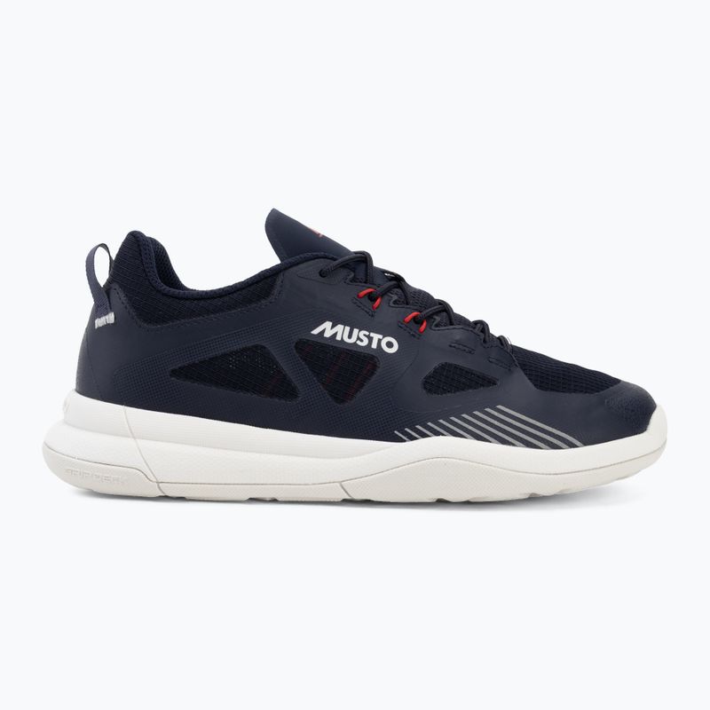 Scarpe da uomo Musto Dynamic Race navy/ff white 2