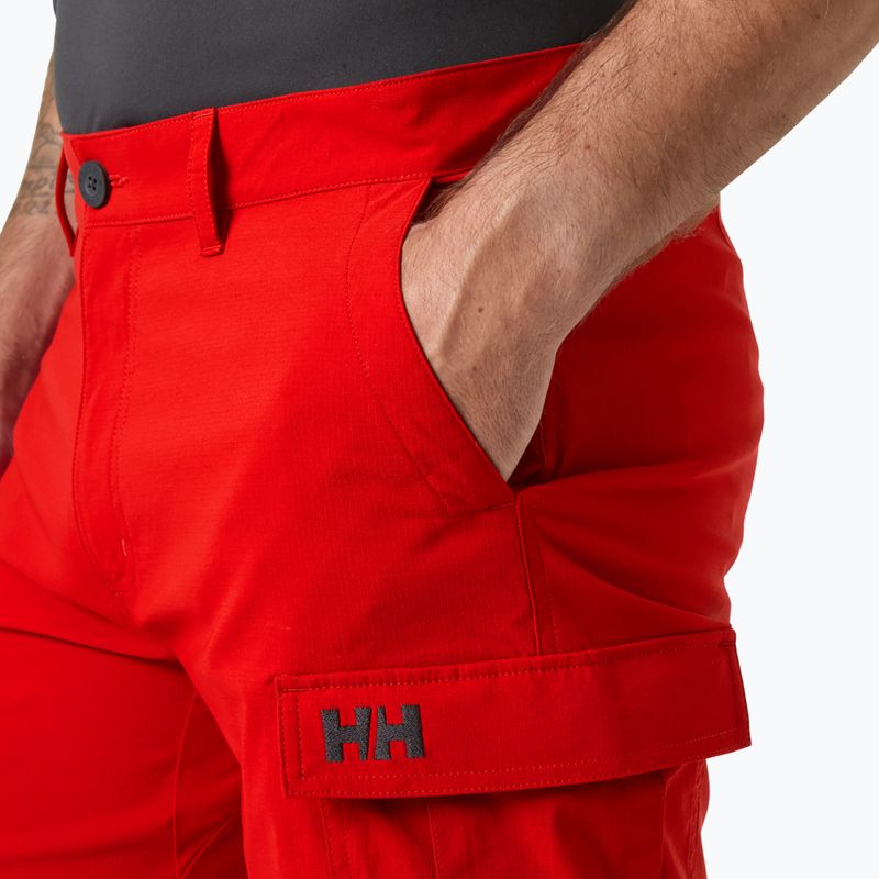 Pantaloncini da vela da uomo Helly Hansen QD Cargo 11" red 3