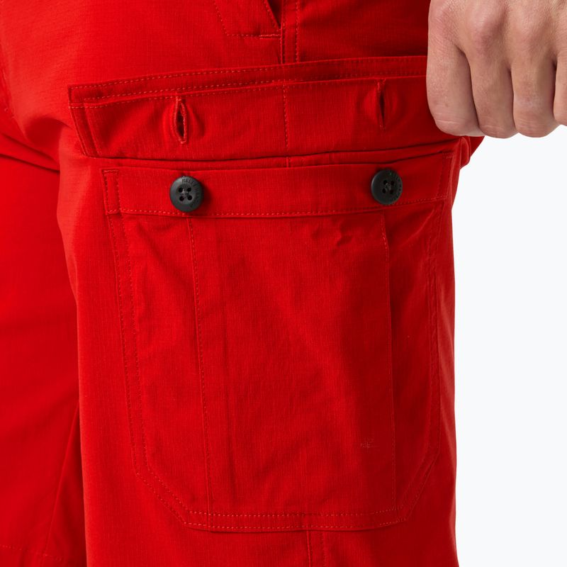 Pantaloncini da vela da uomo Helly Hansen QD Cargo 11" red 4