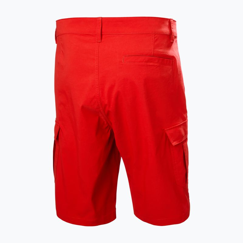 Pantaloncini da vela da uomo Helly Hansen QD Cargo 11" red 6