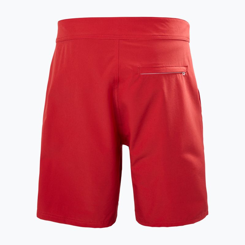 Pantaloncini da vela da uomo Helly Hansen Newport Board Shorts 8" red 2