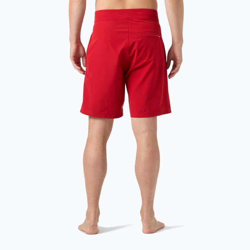 Pantaloncini da vela da uomo Helly Hansen Newport Board Shorts 8" red 4