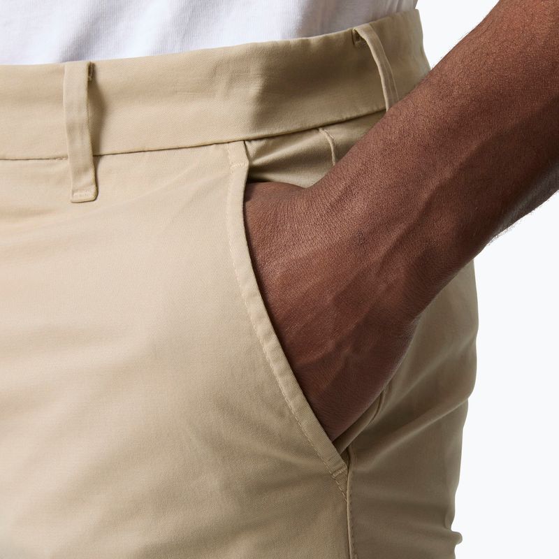 Pantaloncini da trekking da uomo Helly Hansen Bryggen Chino khaki 3