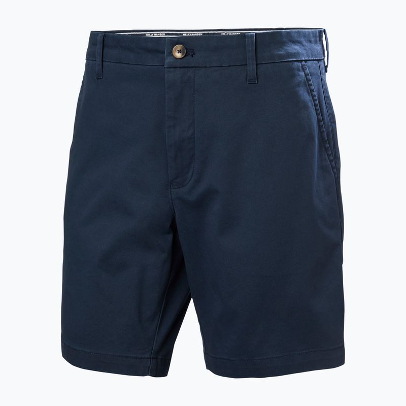 Pantaloncini da trekking da uomo Helly Hansen Bryggen Chino navy 5