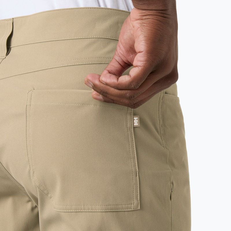 Pantaloncini da trekking da uomo Helly Hansen Holmen 5 Pocket pebble 3