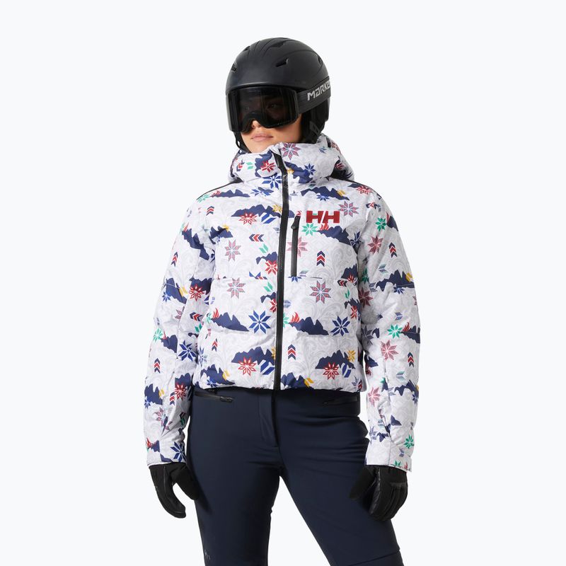 Giacca da sci da donna Helly Hansen Kvitfjell Race Short Puffy white crescendo