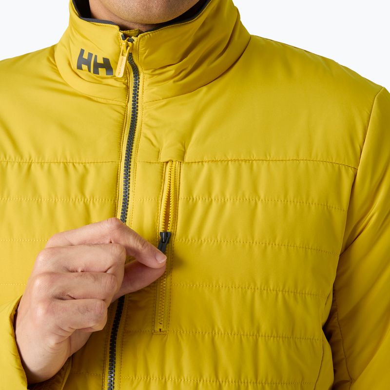 Giacca da vela da donna Helly Hansen Crew Insulator 2.0 gold rush 3
