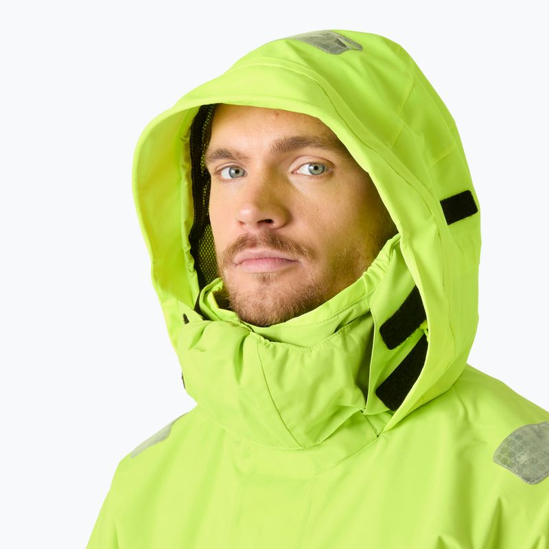 Giacca da vela da uomo Helly Hansen Skagen Offshore luminous green 3
